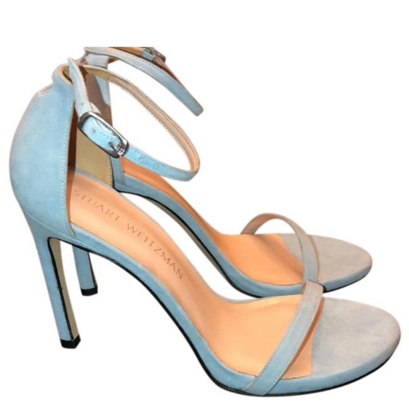 Stuart Weitzman Shoes - Nudist high heel stiletto sandals.